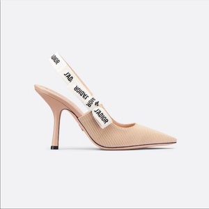 Dior J’adior Nude Slingback Pump in 39 1/2 - 9.5